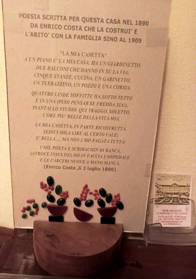 B&B Le Finestre Su Via Cavour Sassari Eksteriør bilde